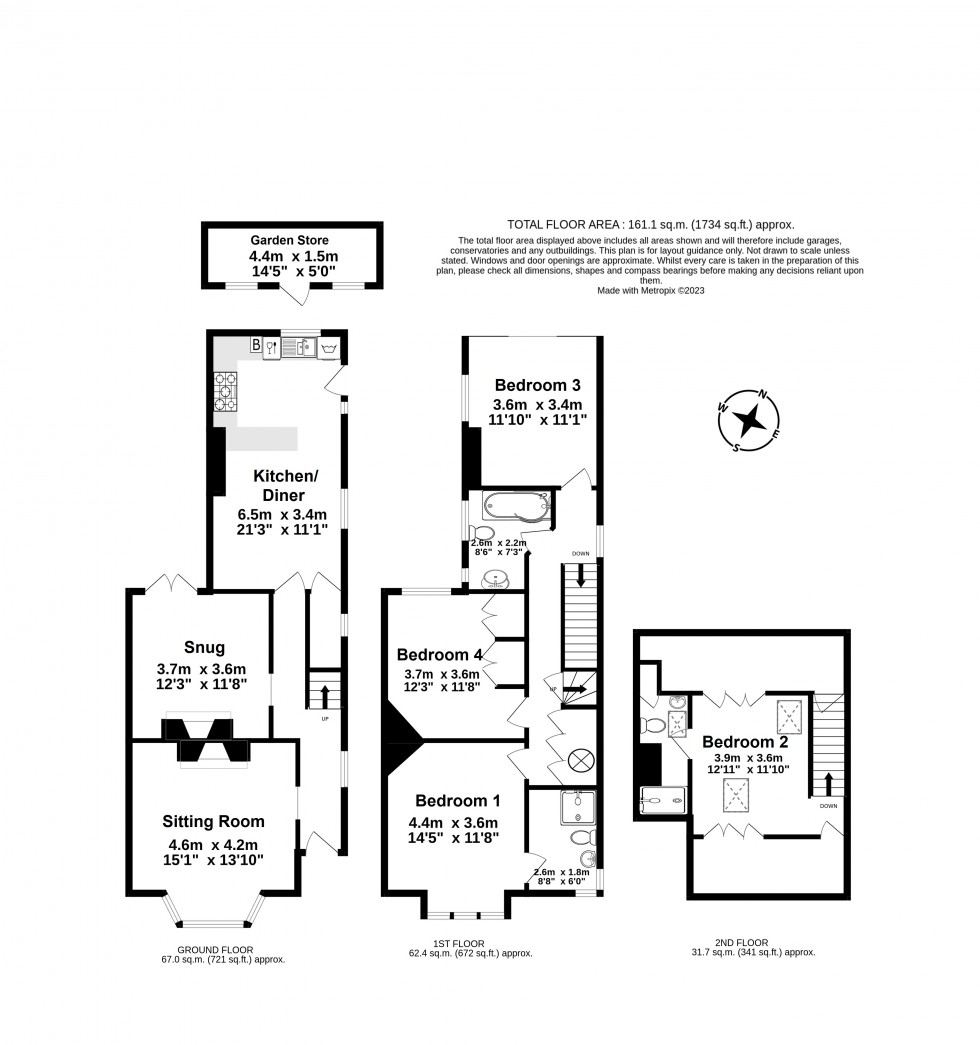 Floorplan for Deal, Kent