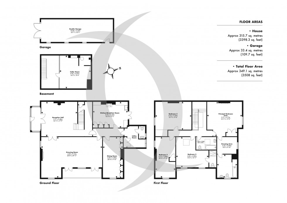 Floorplan for Walmer, Deal