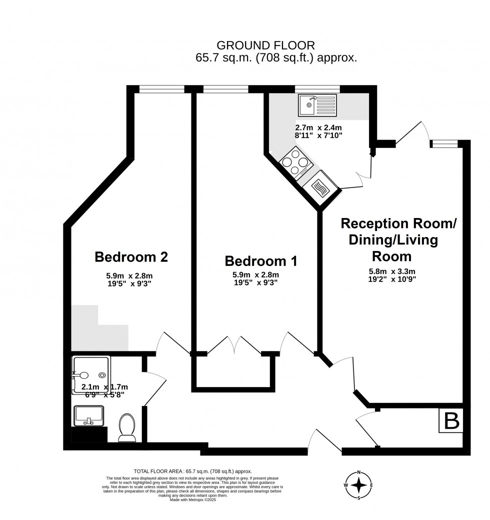 Floorplan for Beechwood Avenue, Deal