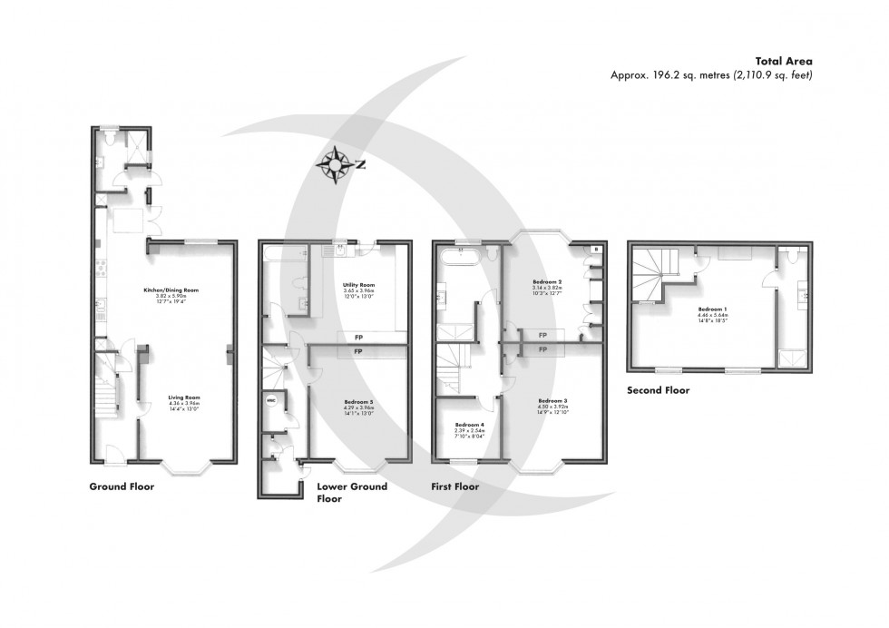 Floorplan for Deal, Kent