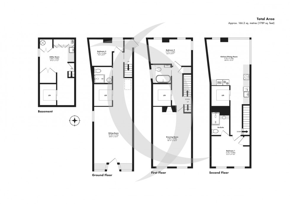 Floorplan for Deal, Kent